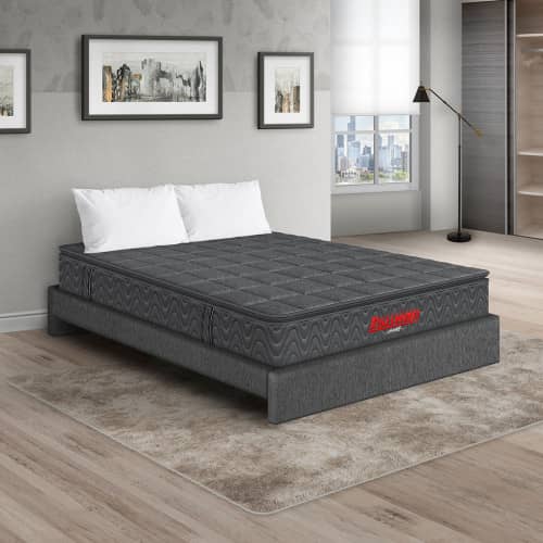 Colchón Orthopack BTU + Base Cama + Almohada