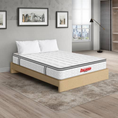 Colchón Orthopack BTU + Base Cama + Almohada