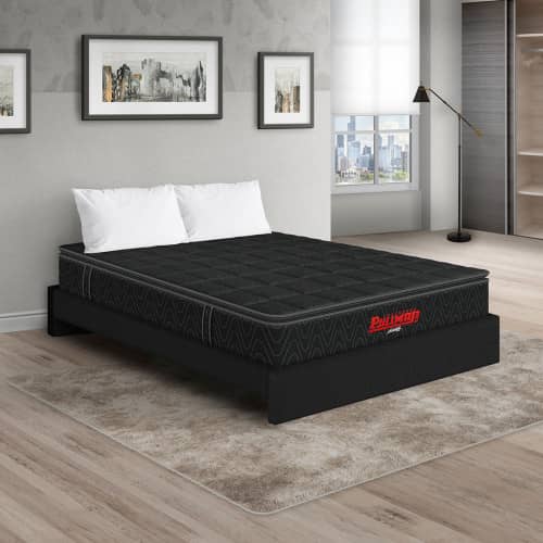 Colchón Orthopack BTU + Base Cama + Almohada