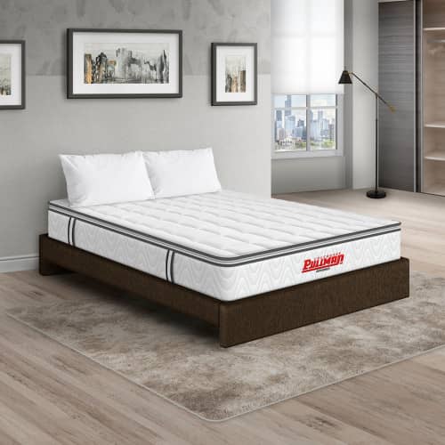 Colchón Orthopack BTU + Base Cama + Almohada