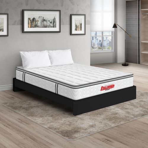 Colchón Orthopack BTU + Base Cama + Almohada