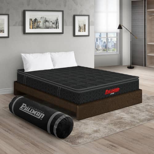 Colchón Orthopack BTU + Base Cama + Almohada