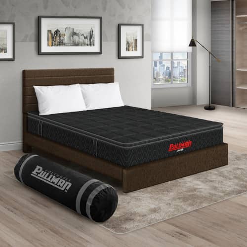 Colchón Orthopack BTU + Cama Leo + Almohada