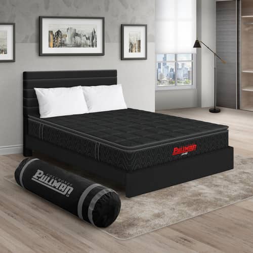 Colchón Orthopack BTU + Cama Leo + Almohada