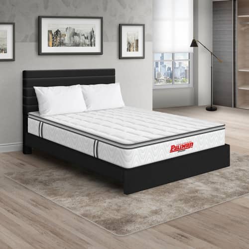 Colchón Orthopack BTU + Cama Leo + Almohada