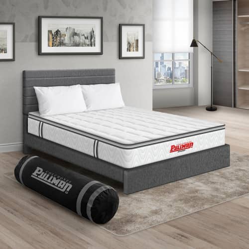 Colchón Orthopack BTU + Cama Leo + Almohada