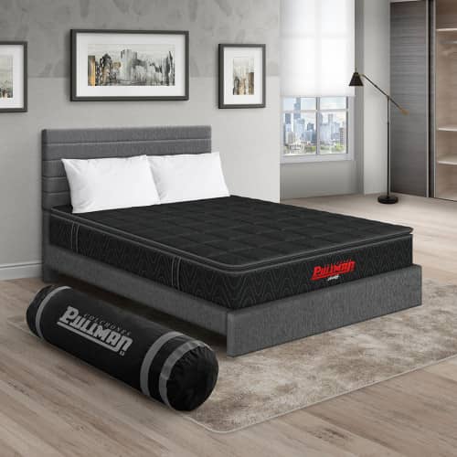 Colchón Orthopack BTU + Cama Leo + Almohada