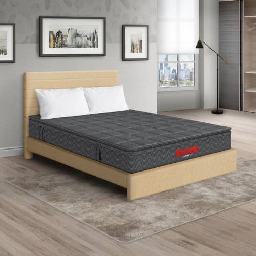 Colchón Orthopack BTU + Cama Leo + Almohada