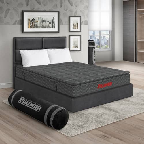 Colchón Orthopack BTU + Cama Firenze + Almohada