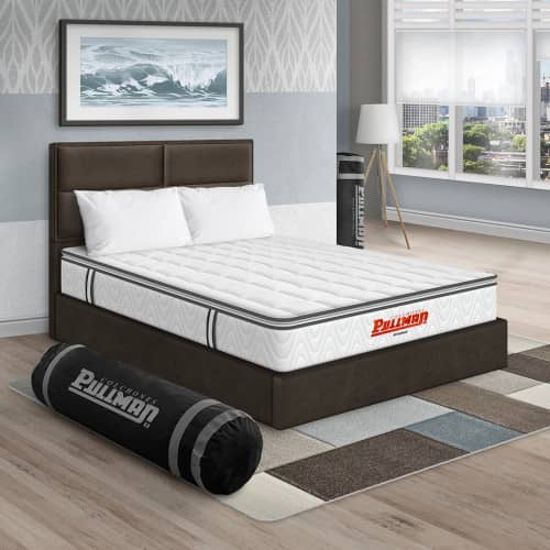 Colchón Orthopack BTU + Cama Firenze + Almohada