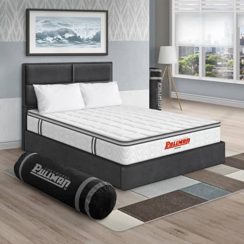 Colchón Orthopack BTU + Cama Firenze + Almohada