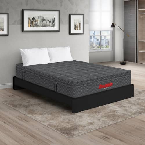 Colchón Orthopack Euro U + Base Cama + Almohada