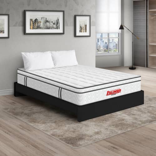 Colchón Orthopack Euro U + Base Cama + Almohada