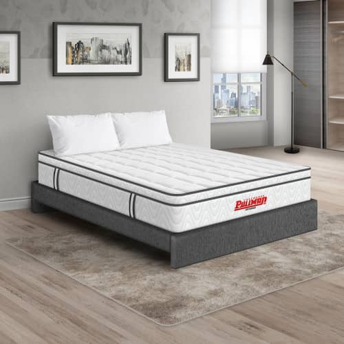 Colchón Orthopack Euro U + Base Cama + Almohada