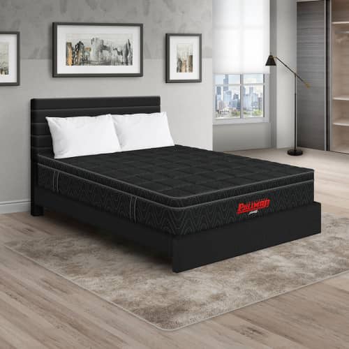 Colchón Orthopack Euro U + Cama Leo + Almohada