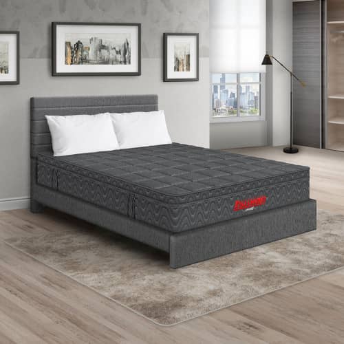 Colchón Orthopack Euro U + Cama Leo + Almohada