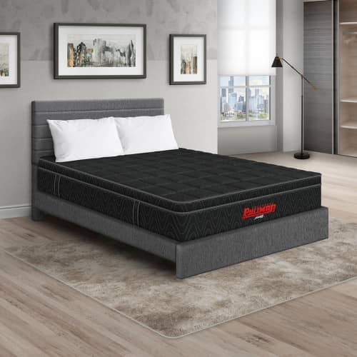 Colchón Orthopack Euro U + Cama Leo + Almohada