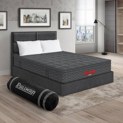Colchón Orthopack Euro U + Cama Firenze + Almohada