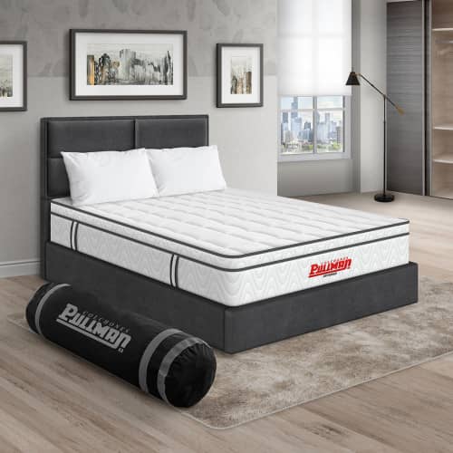 Colchón Orthopack Euro U + Cama Firenze + Almohada