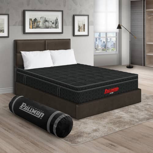 Colchón Orthopack Euro U + Cama Firenze + Almohada