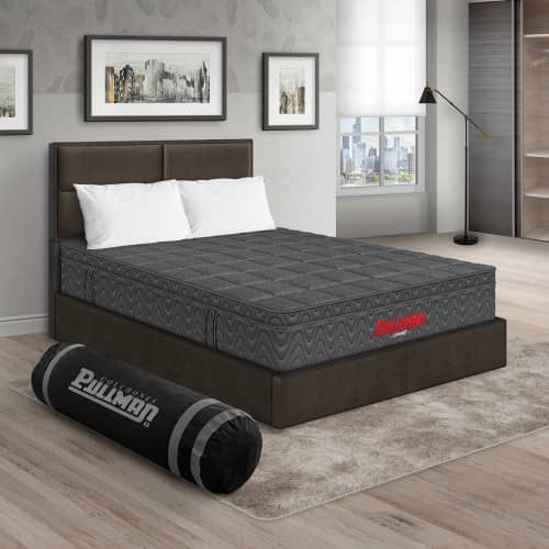 Colchón Orthopack Euro U + Cama Firenze + Almohada
