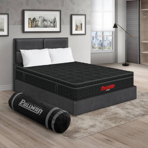 Colchón Orthopack Euro U + Cama Firenze + Almohada