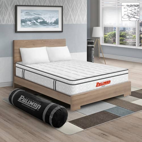 Colchón Orthopack Euro U + Cama TPM + Almohada