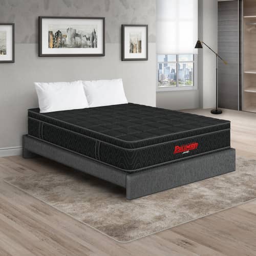Colchón Orthopack Euro + Base Cama + Almohada