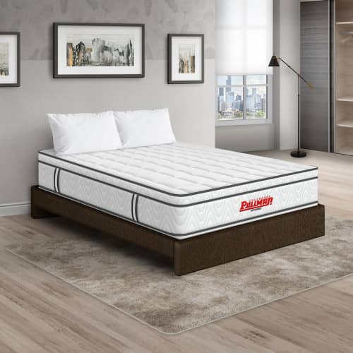 Colchón Orthopack Euro + Base Cama + Almohada