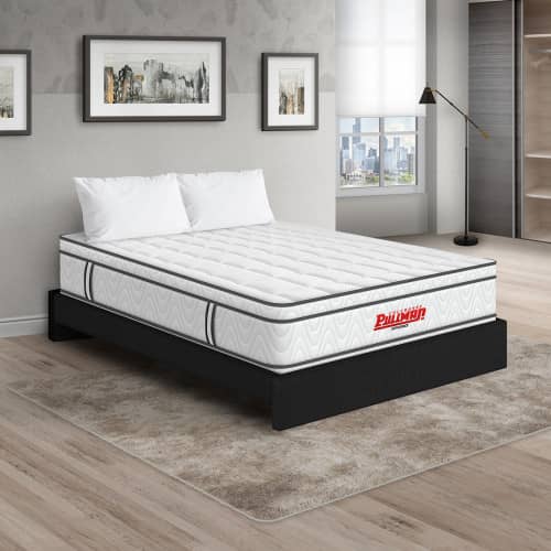 Colchón Orthopack Euro + Base Cama + Almohada