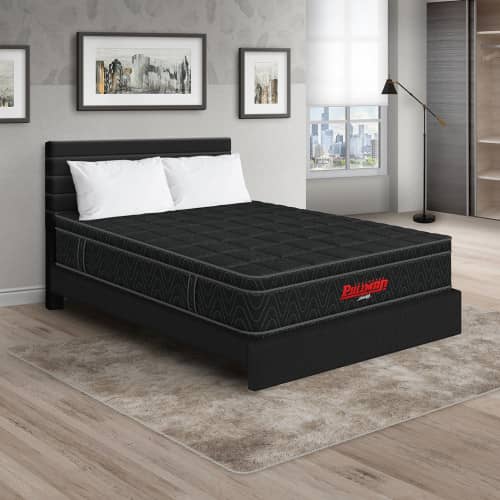 Colchón Orthopack Euro + Cama Leo + Almohada
