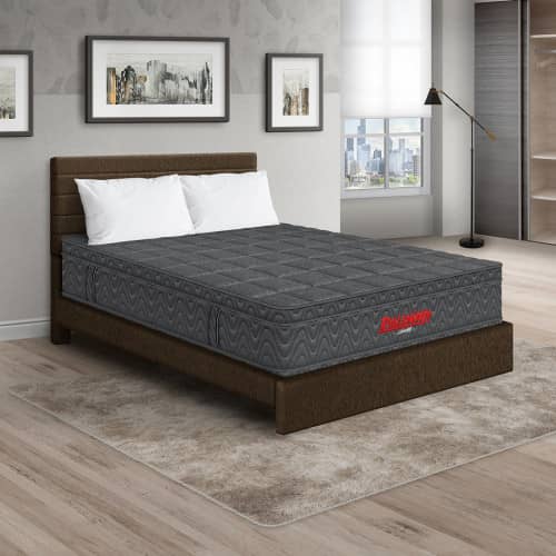Colchón Orthopack Euro + Cama Leo + Almohada
