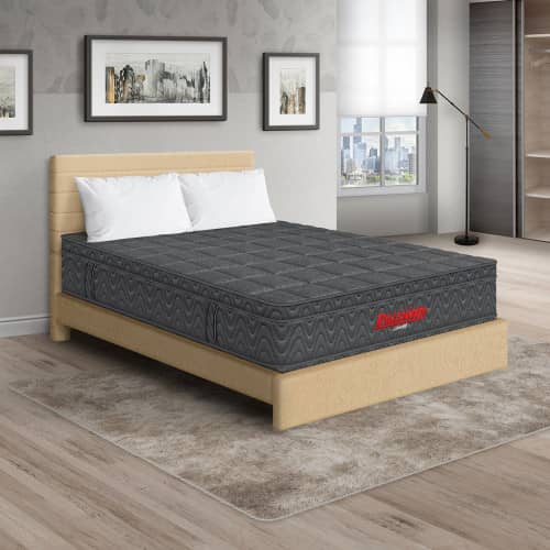 Colchón Orthopack Euro + Cama Leo + Almohada