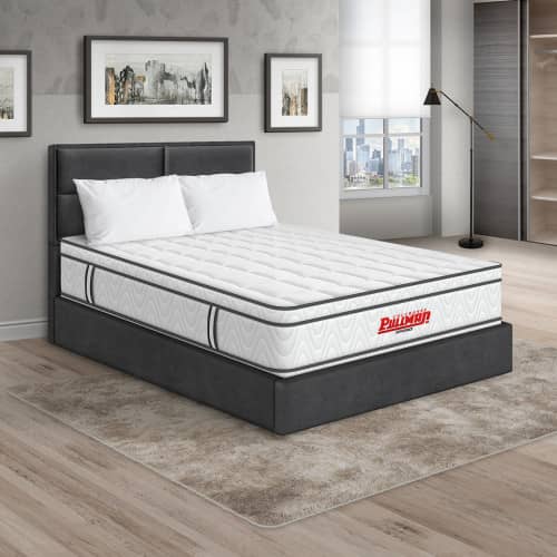 Colchón Orthopack Euro + Cama Firenze + Almohada
