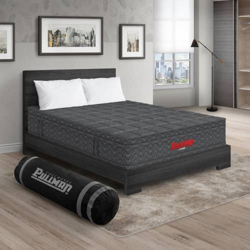 Colchón Orthopack Euro + Cama TPM + Almohada