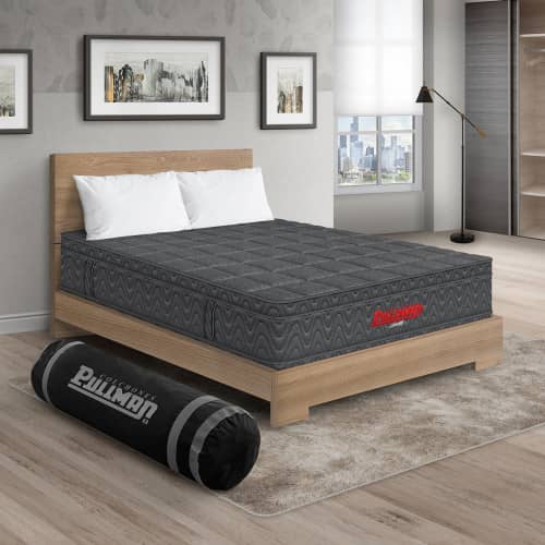 Colchón Orthopack Euro + Cama TPM + Almohada