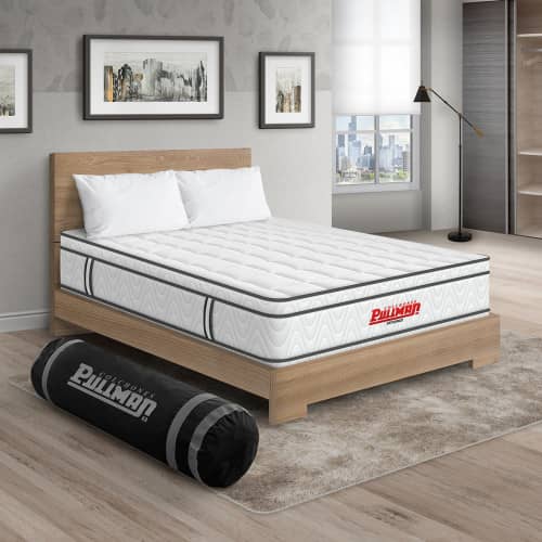 Colchón Orthopack Euro + Cama TPM + Almohada