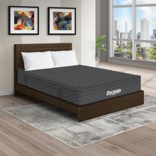 Colchón Rollpack Euro U + Cama Leo + Almohada