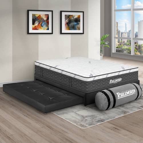 Colchón Rollpack Euro U + Cama Nido Junior