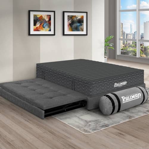 Colchón Rollpack Euro U + Cama Nido Angie