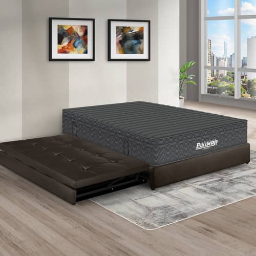 Colchón Rollpack Euro U + Cama Nido Angie