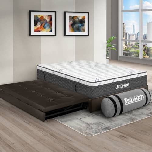 Colchón Rollpack Euro U + Cama Nido Angie