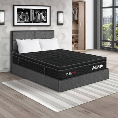 Colchón Pullpack Euro U + Cama Firenze + Almohada