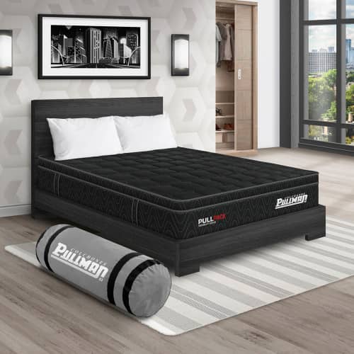 Colchón Pullpack Euro U + Cama TPM + Almohada
