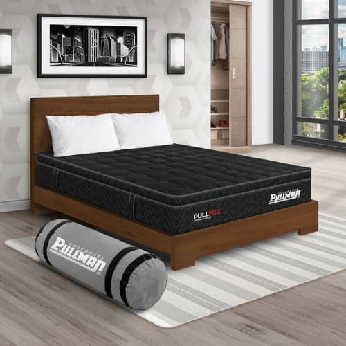 Colchón Pullpack Euro U + Cama TPM + Almohada