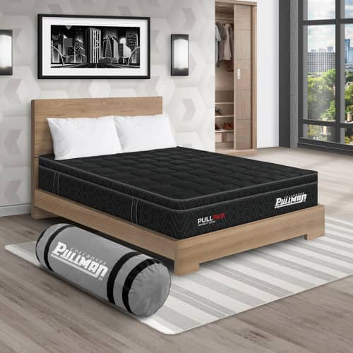 Colchón Pullpack Euro U + Cama TPM + Almohada