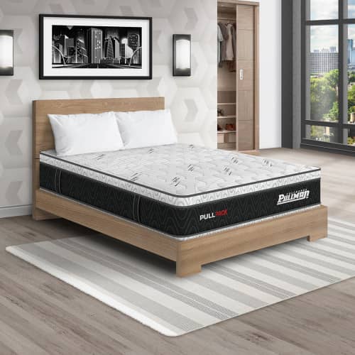 Colchón Pullpack Euro + Cama TPM + Almohada