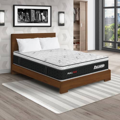 Colchón Pullpack Euro + Cama TPM + Almohada