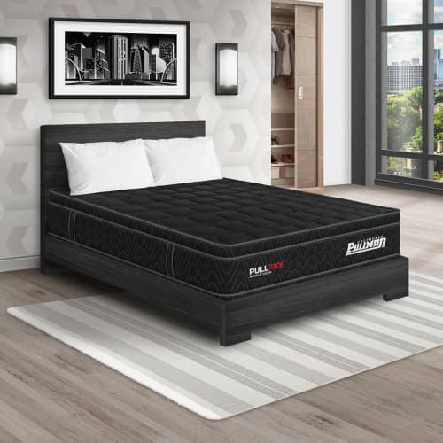 Colchón Pullpack Euro + Cama TPM + Almohada