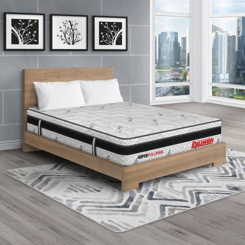 Colchón Superpullman Euro U + Cama TPM + Almohada